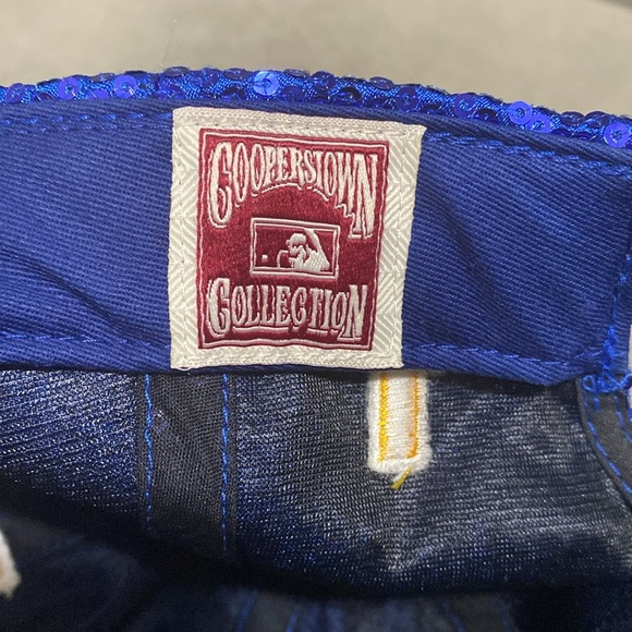 Seattle Mariners MLB 47s Cooperstown Collection Sequin Bling Sparkle Cap Hat - Picture 9 of 11